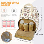 Books And Coffee - Multi-Function Backpack, Nappy / Diaper Bag