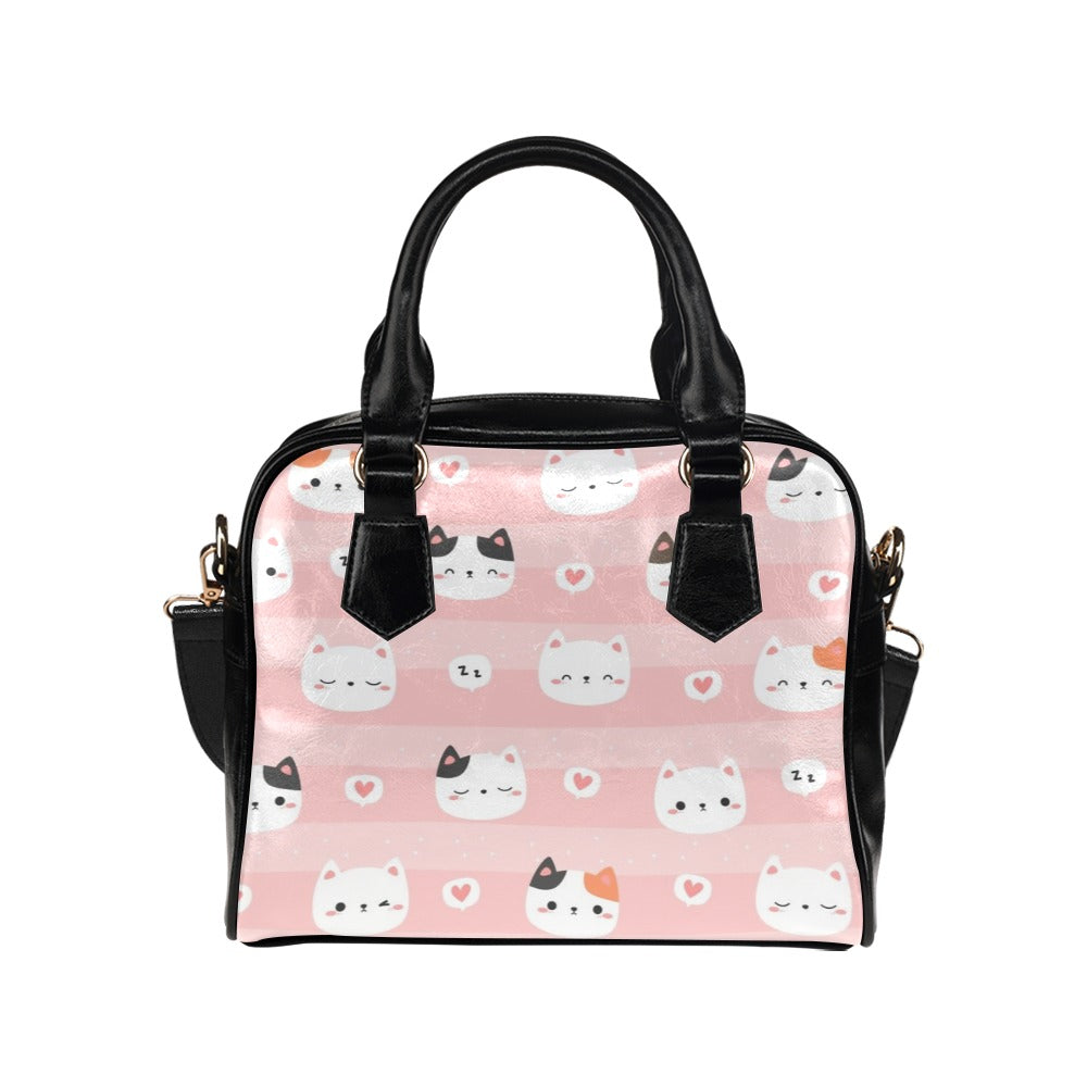 Pink Cats - Shoulder Handbag (Model 1634) One size Shoulder Handbags (1634)