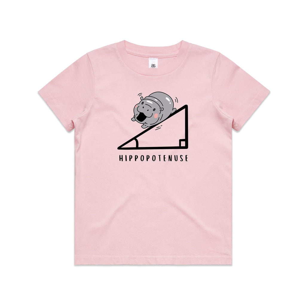 Hippopotenuse Hippo Hypotenuse Kids AS Colour T-shirt