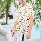 Beach Time Senior Kids Hawaiian Shirt