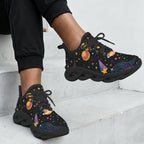 Colourful Space Women's Twisted Sole Sneakers