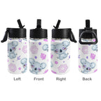 Zen Koala 12oz Kids Water Bottle with Straw Lid
