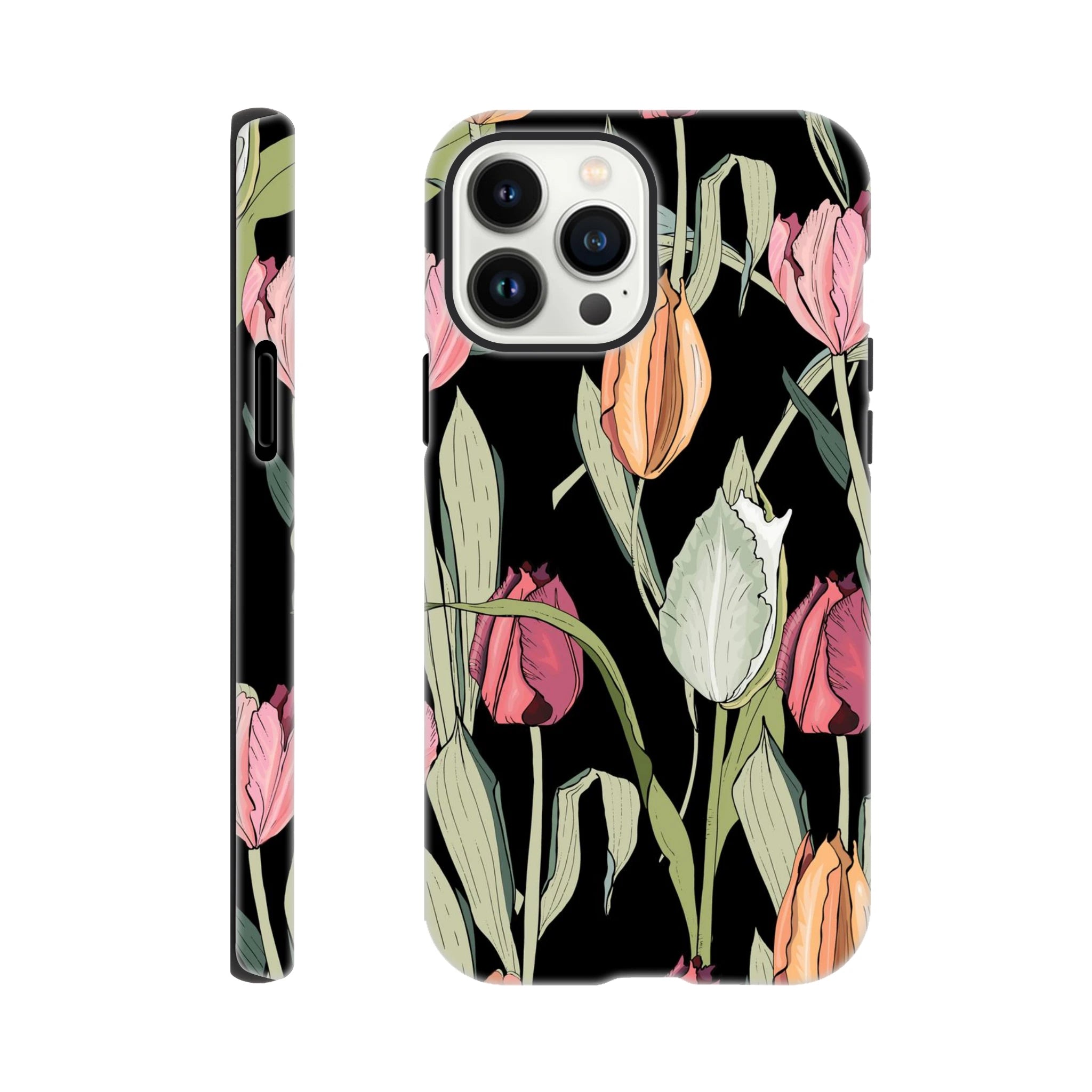 Tulips - Apple iPhone Tough case iPhone 13 Pro Max iPhone Tough Case Globally Fulfilled Plants
