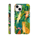 Tropical Jungle Animals - Apple iPhone Tough case iPhone 14 iPhone Tough Case animal Globally Fulfilled