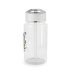 Personalised - Frog, Social Battery - Clear Tritan Water Bottle