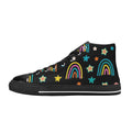 Rainbows Men's High Top Canvas Shoes US14 Men's Classic High Top Canvas Shoes Printed Offshore