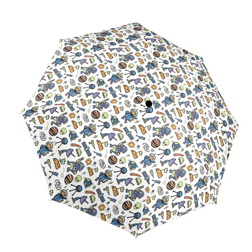 All About Space Umbrella One Size Umbrella Printed Offshore Space