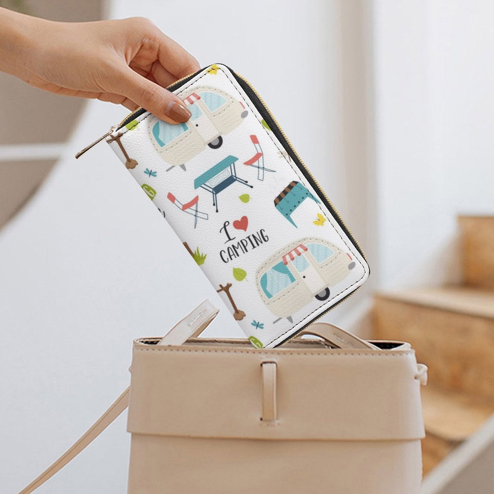 Camping Love -  PU Leather Wallet