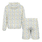 Camping Life Men's Lightweight Sun Hoodie & Shorts Set Men's Lightweight Sun Hoodie & Shorts Printed Offshore