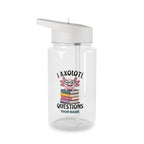 Personalised - I Axolotl Questions - Clear Tritan Water Bottle