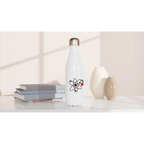 I'm The Bomb, Atom - White 17oz Stainless Steel Water Bottle White Water Bottle Globally Fulfilled Science
