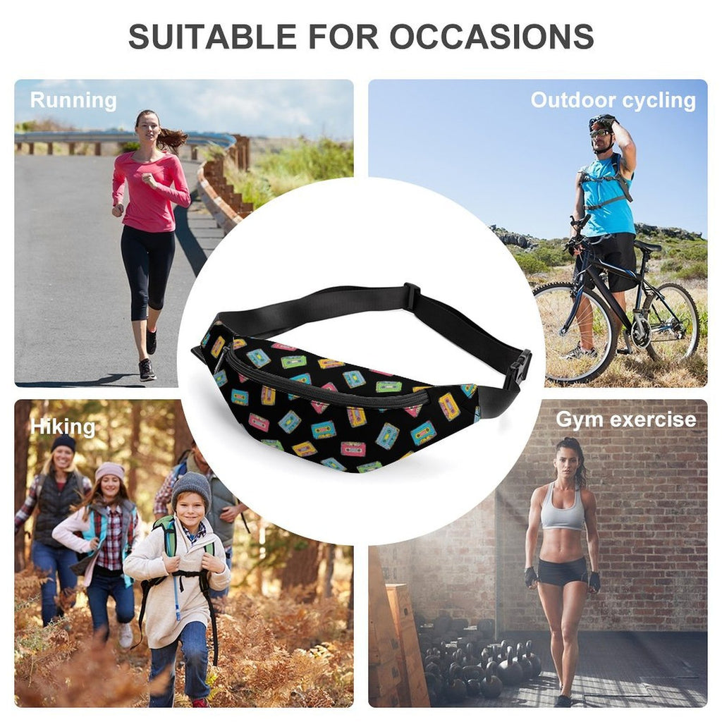 Cassette Tapes - Bum Bag / Fanny Pack