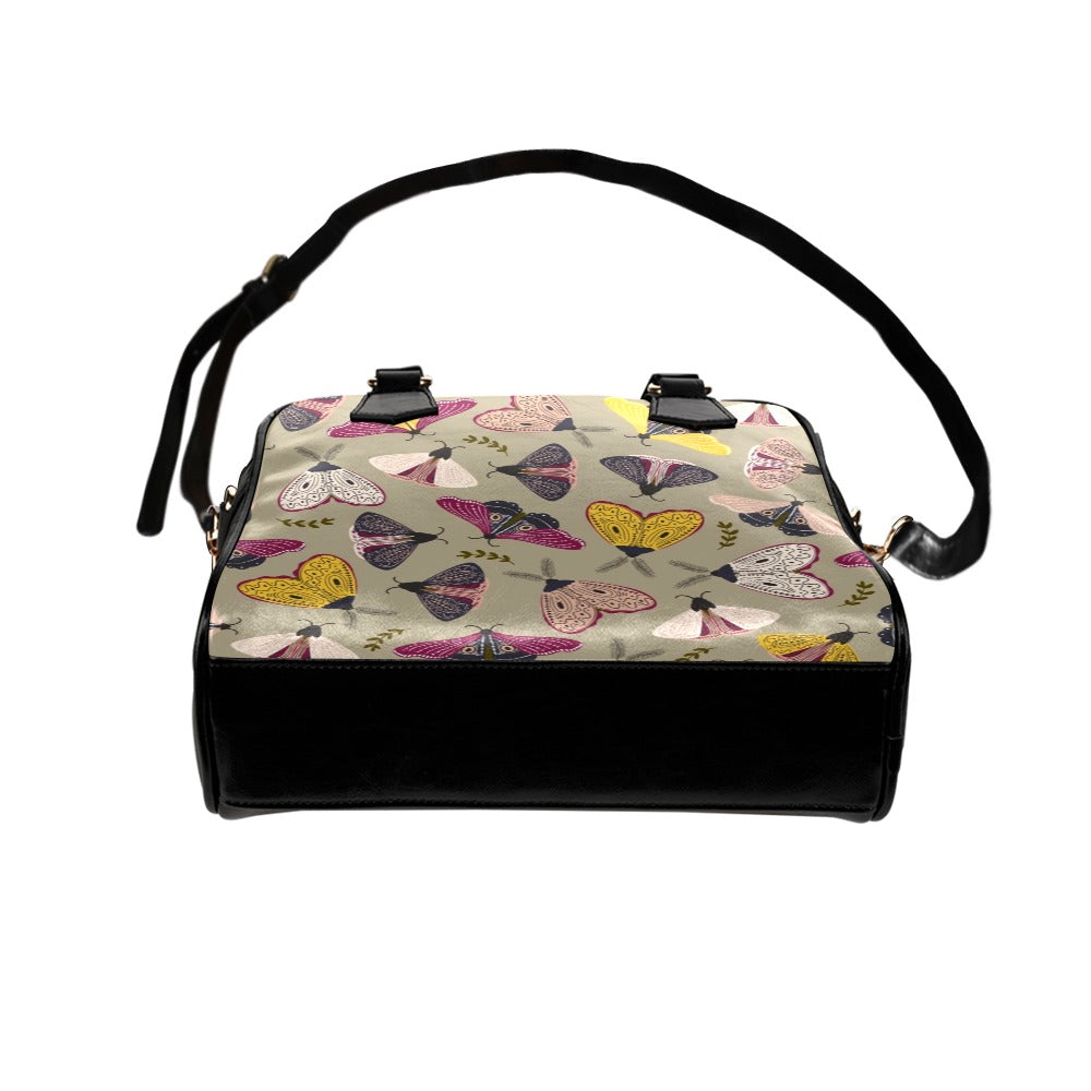 Pretty Moths Shoulder Handbag