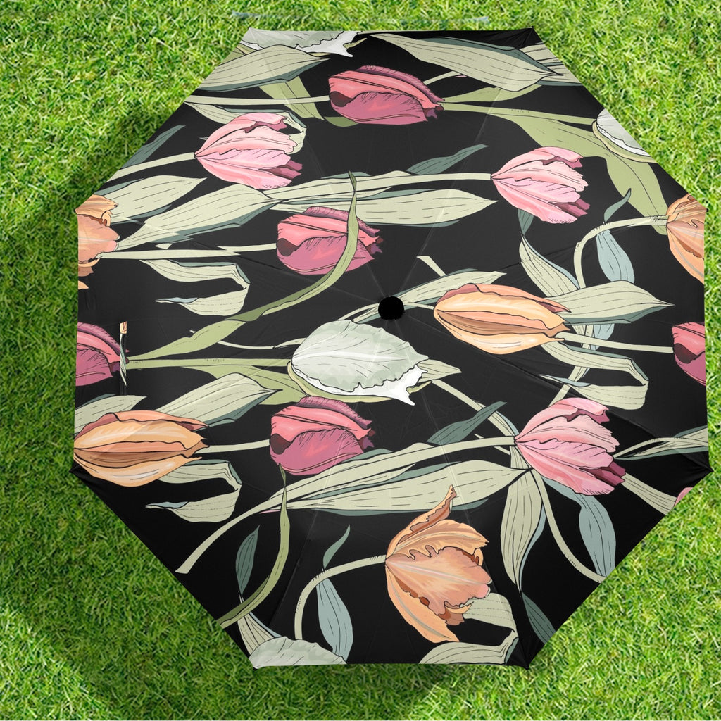 Tulips - Semi-Automatic Foldable Umbrella (Model U12) Semi-Automatic Foldable Umbrella (U12)