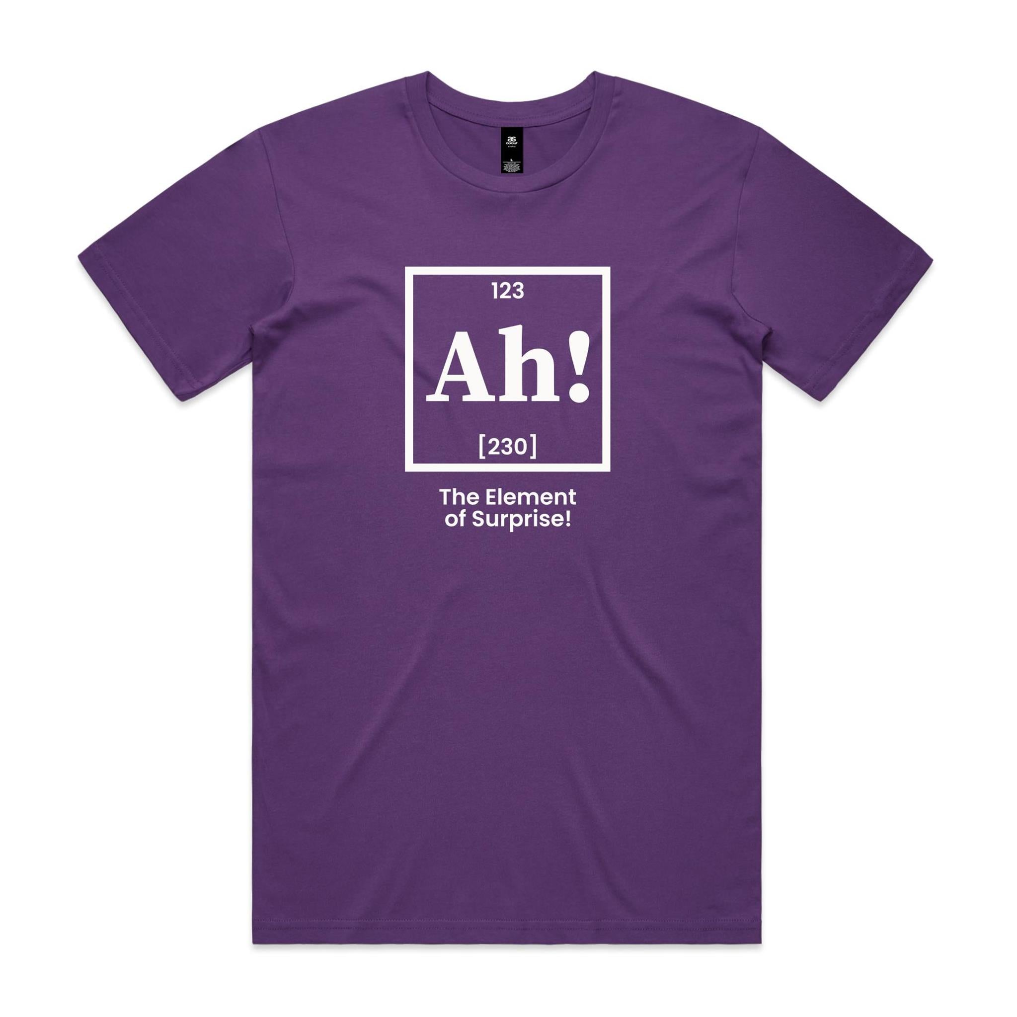 Ah! The Element Of Surprise Men's AS Colour T-shirt