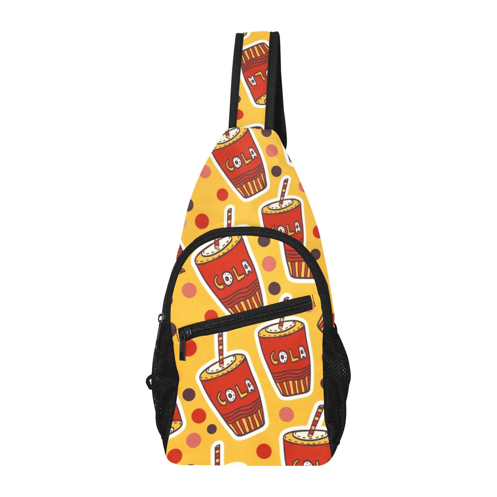 Cola Chest Bag Cross Body Chest Bag Food Printed Offshore