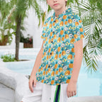 Pineapple Coconut Senior Kids Hawaiian Shirt