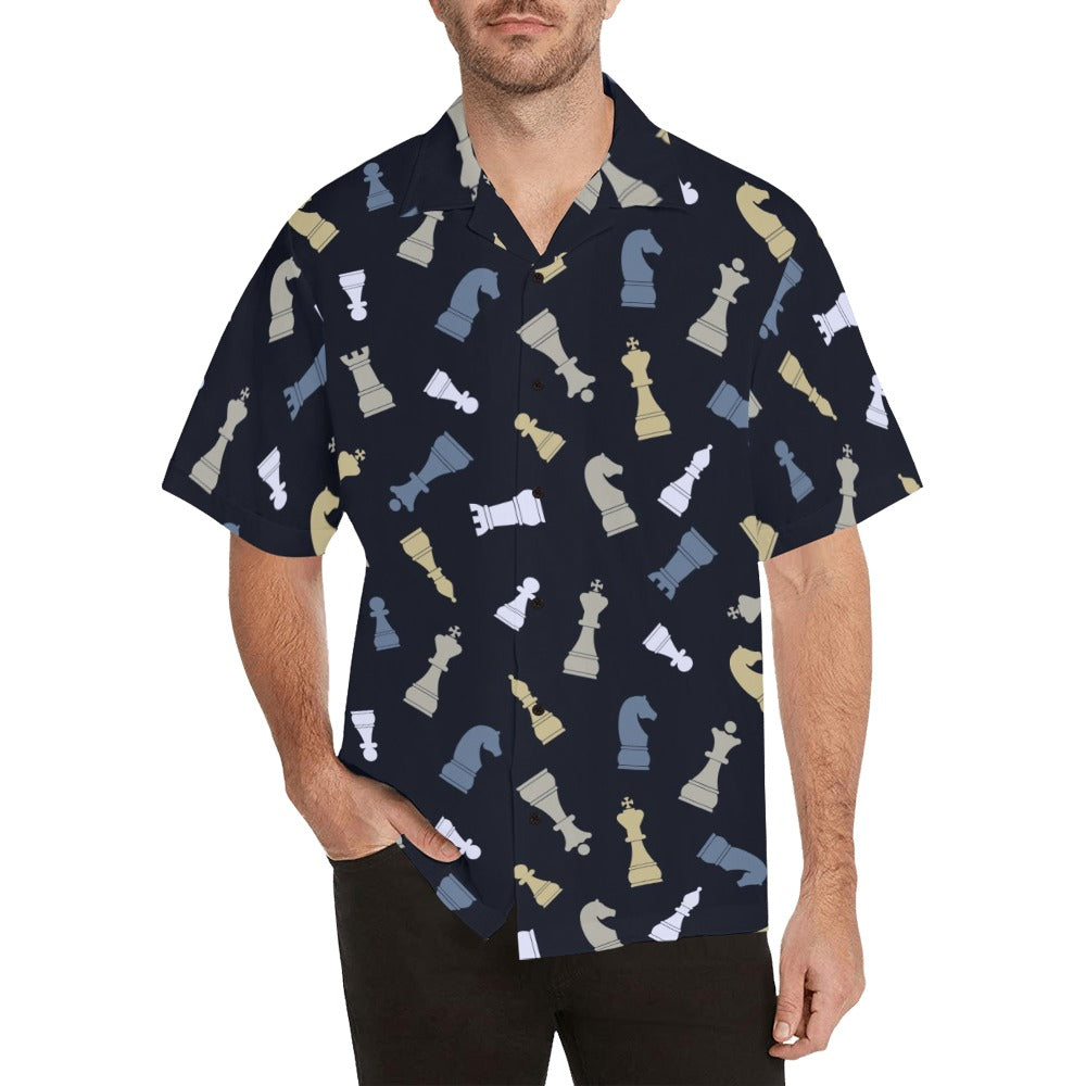 Chess Pattern - Mens Hawaiian Shirt