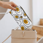 Abstract Eggs -  PU Leather Wallet