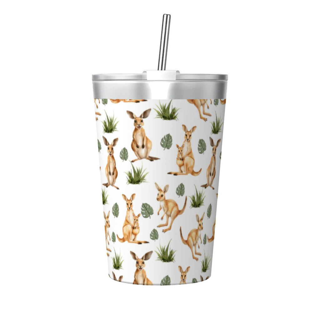 Kangaroos Small Stainless Steel Travel Mug Cup 12oz/350ml
