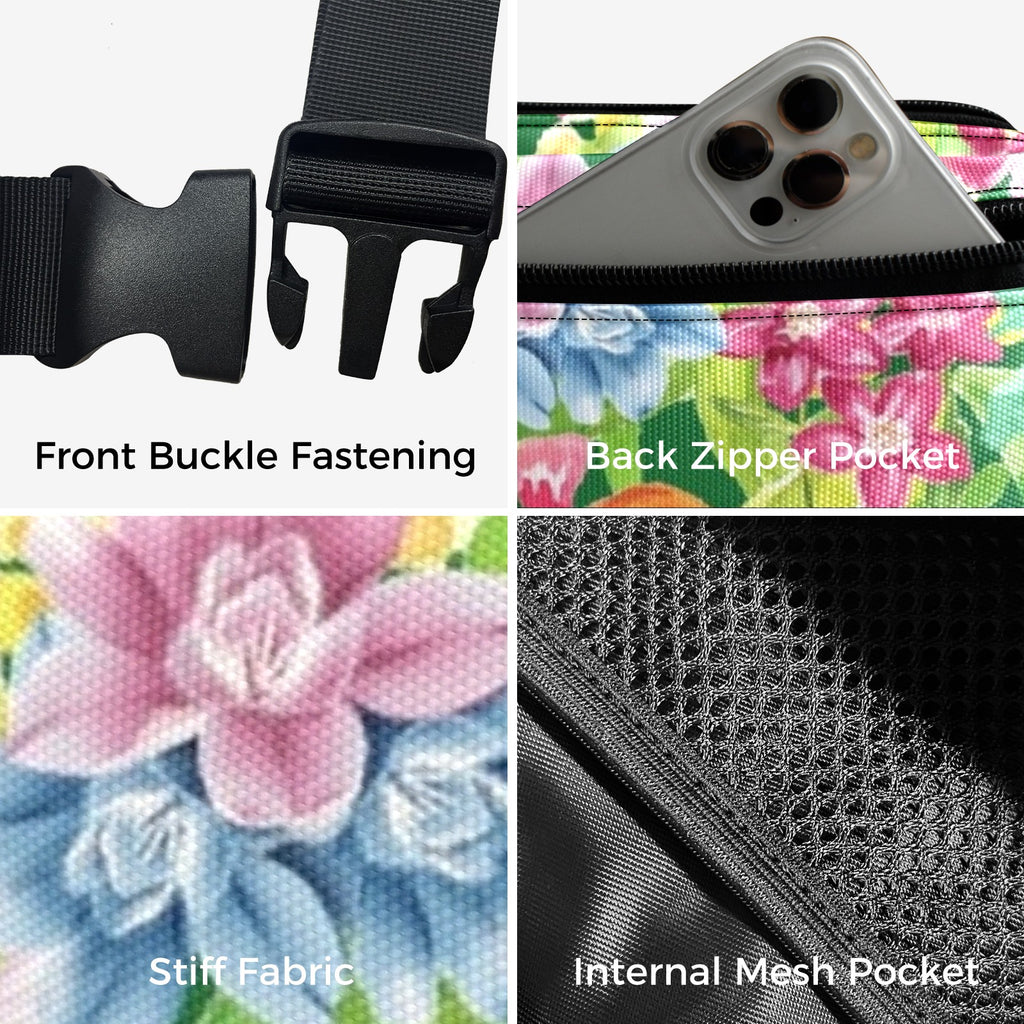Bright Floral - Belt Bag