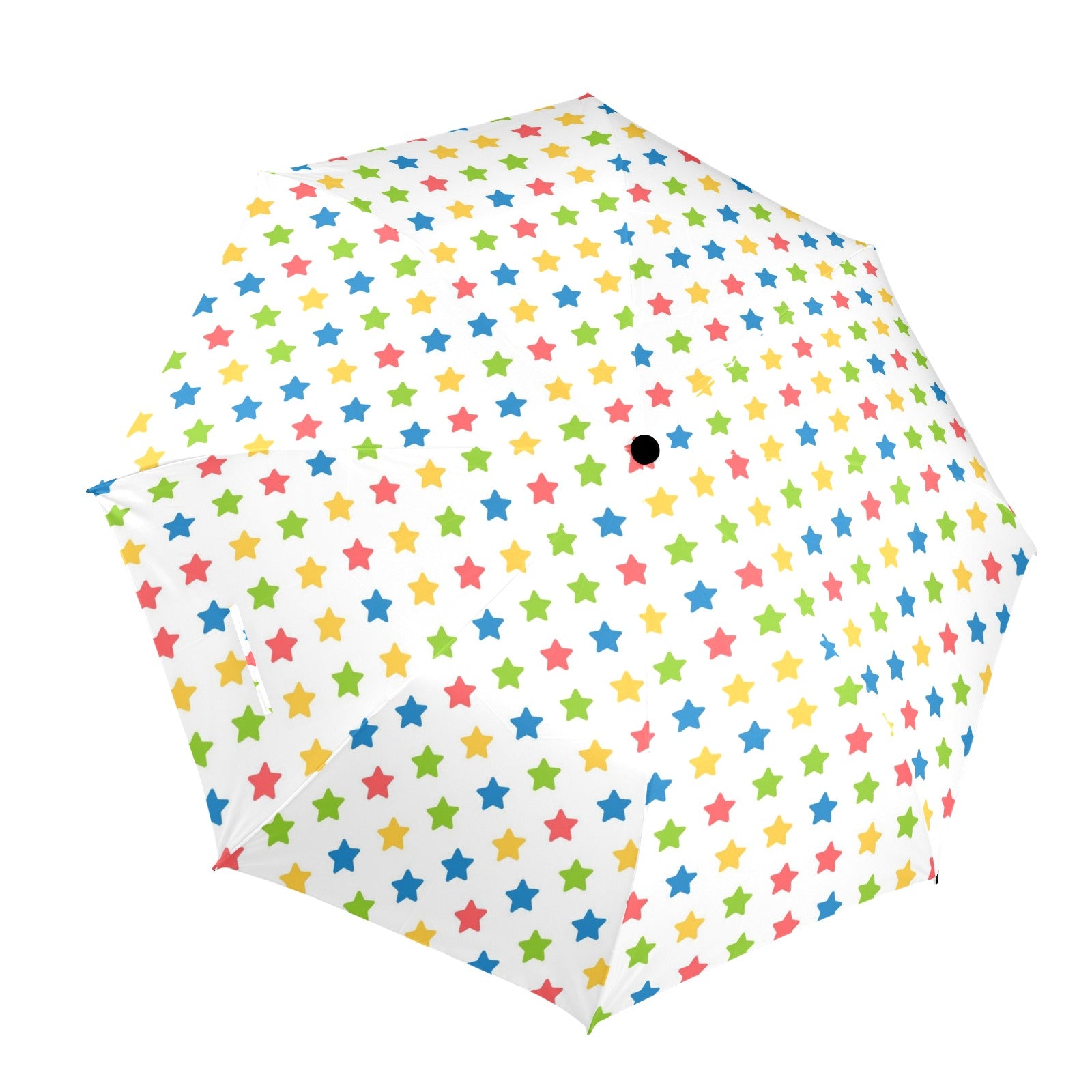 Stars - Semi-Automatic Foldable Umbrella (Model U12) One Size Semi-Automatic Foldable Umbrella (U12)