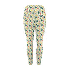 Pineapple Tropical Women's High Waist Pockets Yoga Leggings Women's High Waist Pockets Yoga Leggings Food Printed Offshore