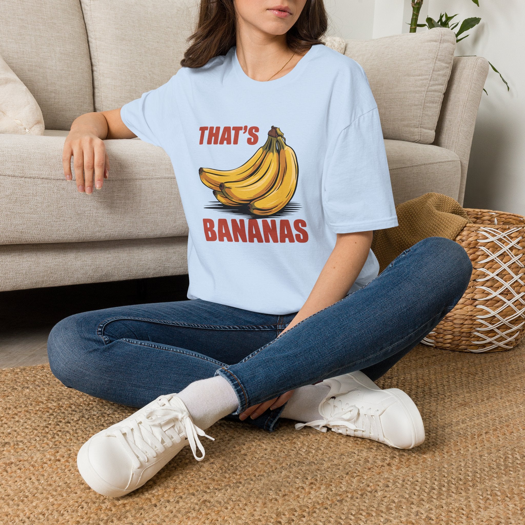That's Bananas Unisex T-shirt Unisex Adult T-shirt Food Globally Fulfilled