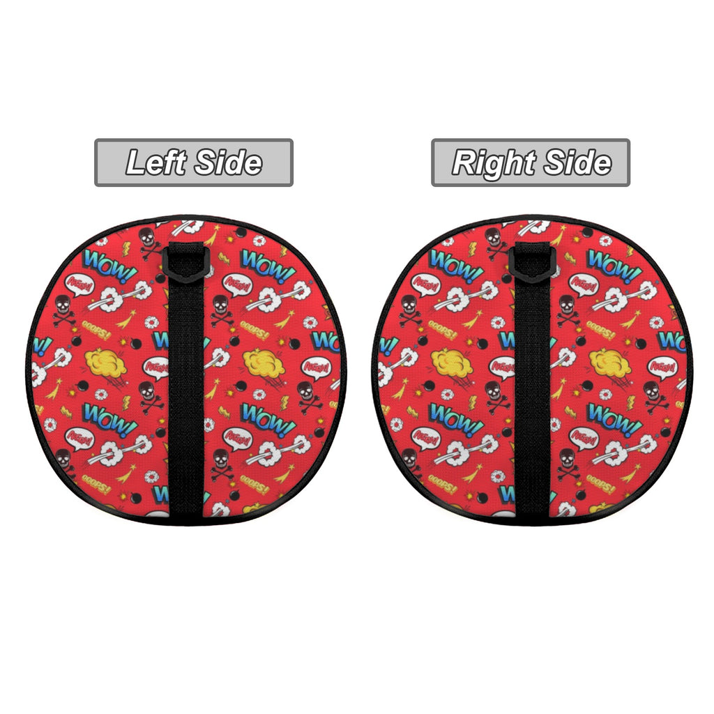 Comic Book Red Duffle Bag Duffle Bag Printed Offshore
