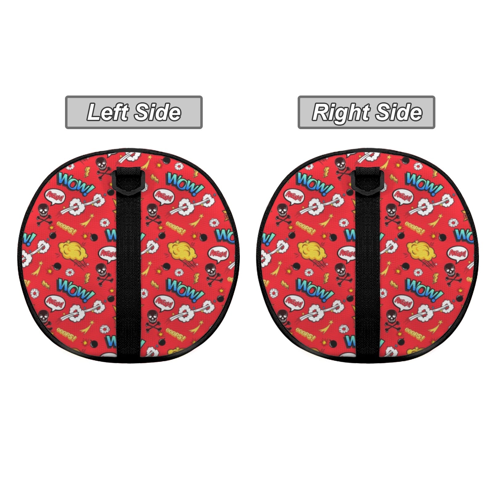 Comic Book Red Duffle Bag Duffle Bag Printed Offshore