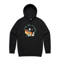 Hotdog, I'm On A Roll Men's AS Colour Hoodie Black Mens Hoodie Food Printed In Australia