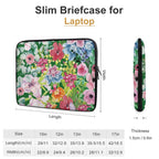 Bright Floaral Laptop Sleeve (Multiple Sizes) Laptop Sleeve Plants Printed Offshore