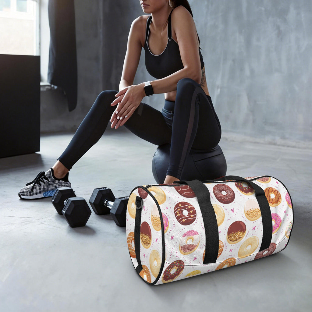 Doughnut Love Duffle Bag Duffle Bag Printed Offshore
