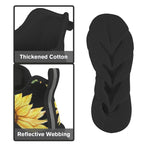 Painted Sunflowers Women's Twisted Sole Sneakers