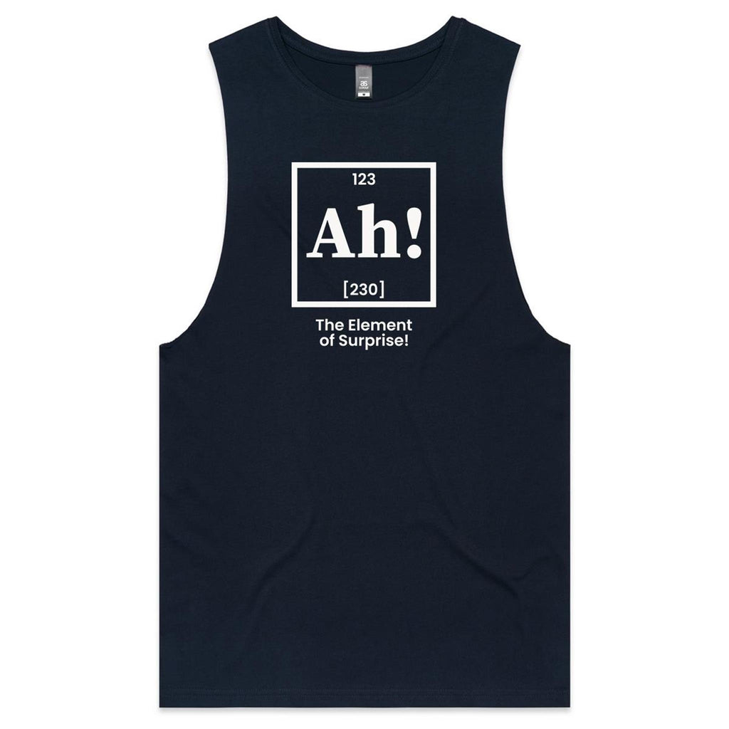 Ah! The Element Of Surprise Men's AS Colour Tank Top Tee