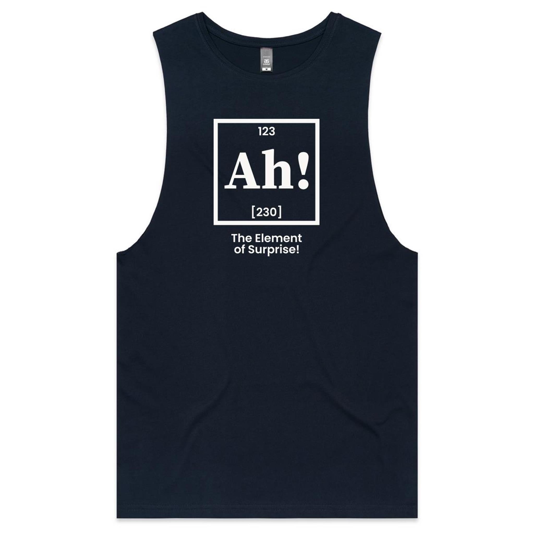 Ah! The Element Of Surprise Men's AS Colour Tank Top Tee