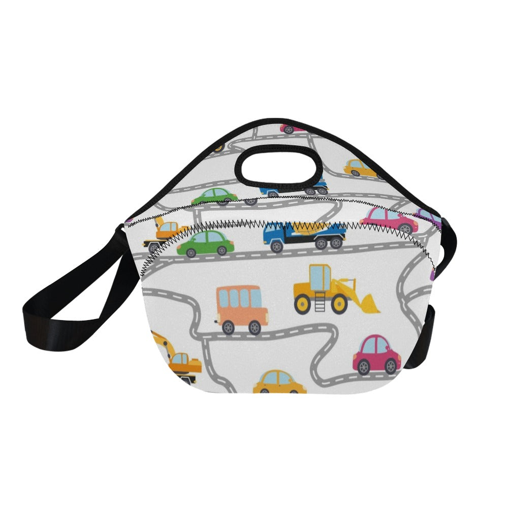 On The Road - Neoprene Lunch Bag Neoprene Lunch Bag Printed Offshore
