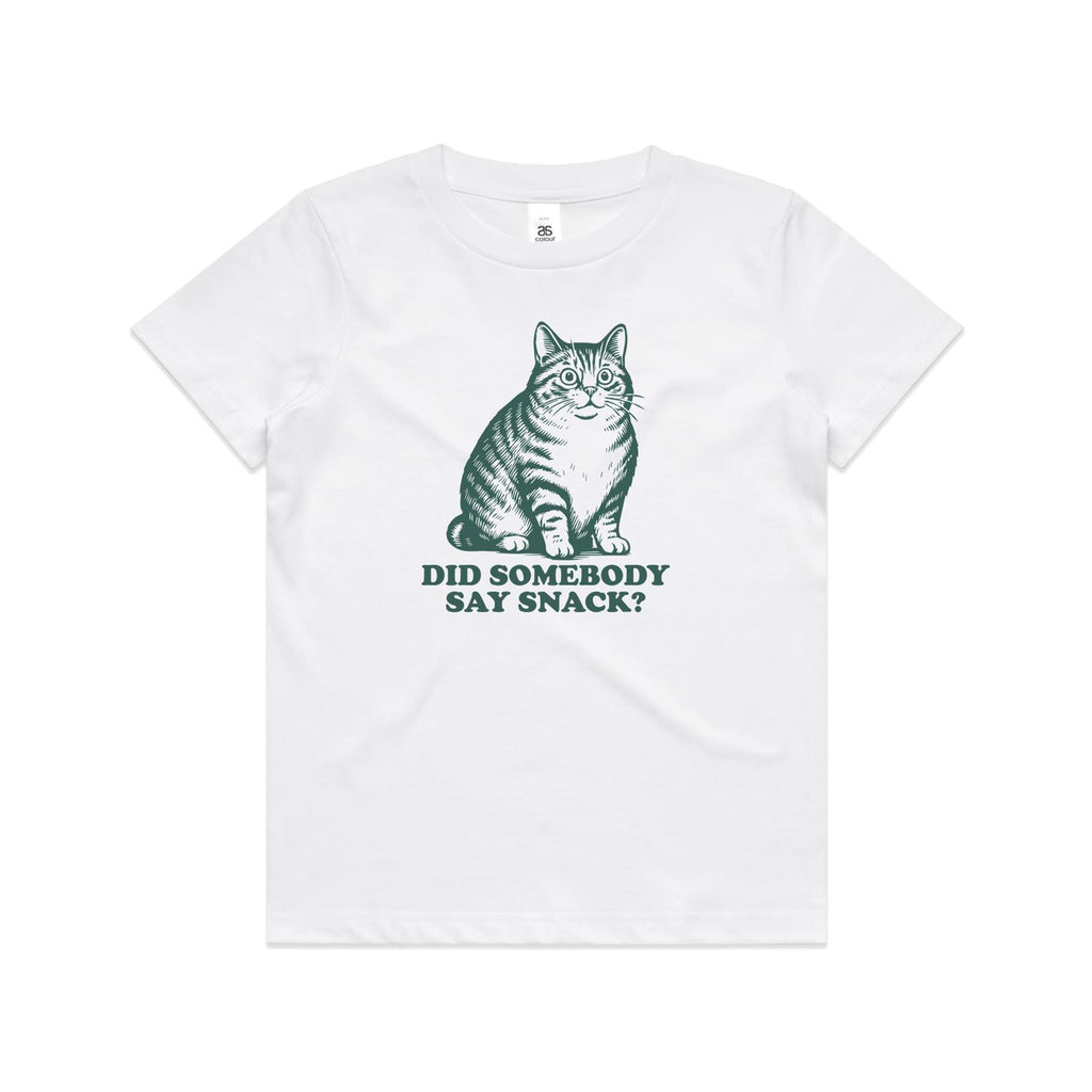 Cat, Did Somebody Say Snack? - Kids Youth T-shirt