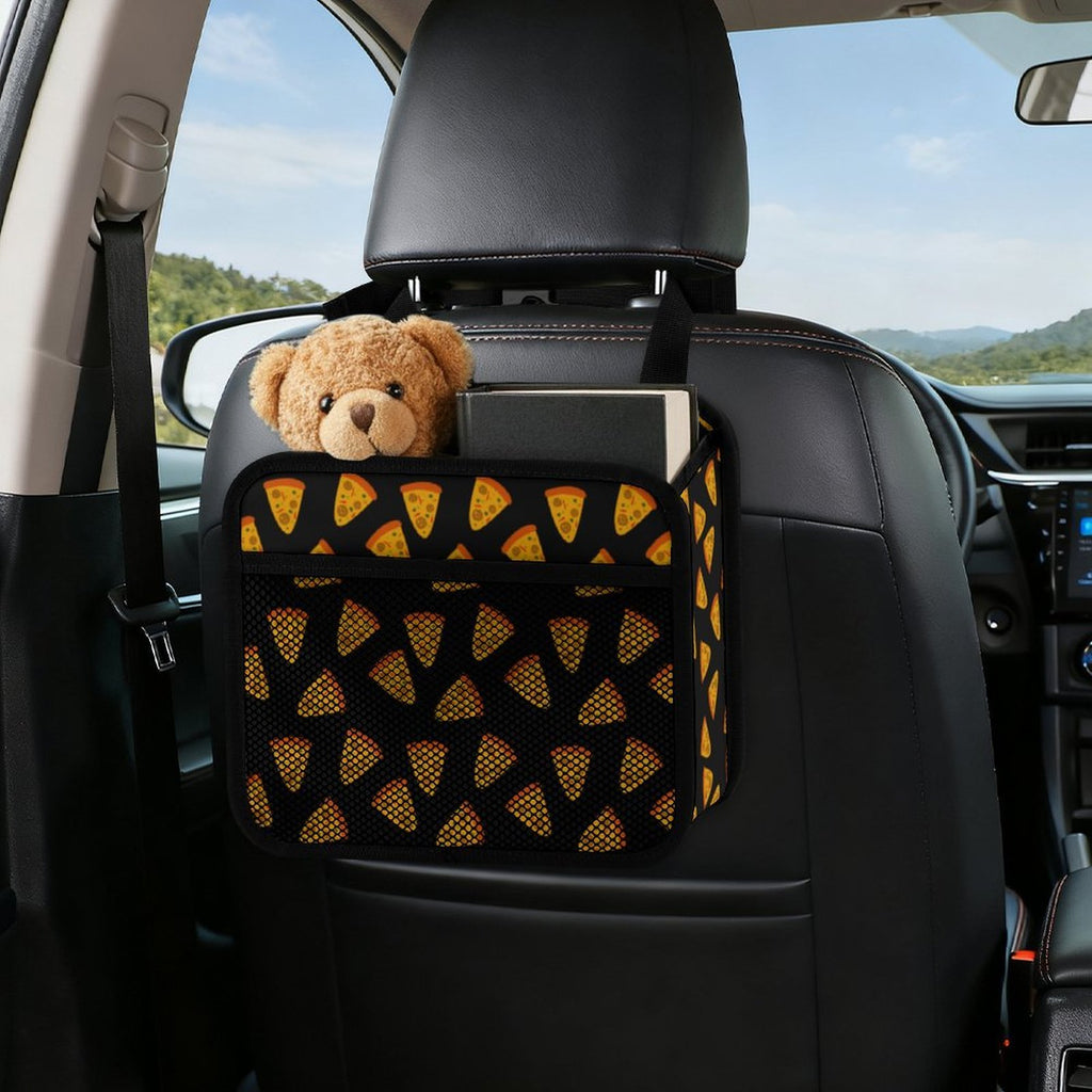 Pizza Car Seat Back Organiser Car Seat Back Organiser Food Printed Offshore