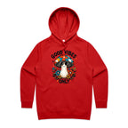 Good Vibes Only, Hippie Mushroom With Sunglasses - Womens Hoodie