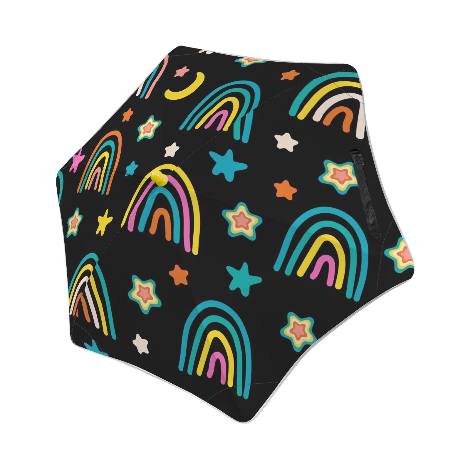 Rainbows Kids Safe Round Corner Umbrella One Size Kids Safe Round Corner Umbrella Printed Offshore