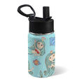 Mermaids 12oz Kids Water Bottle with Straw Lid