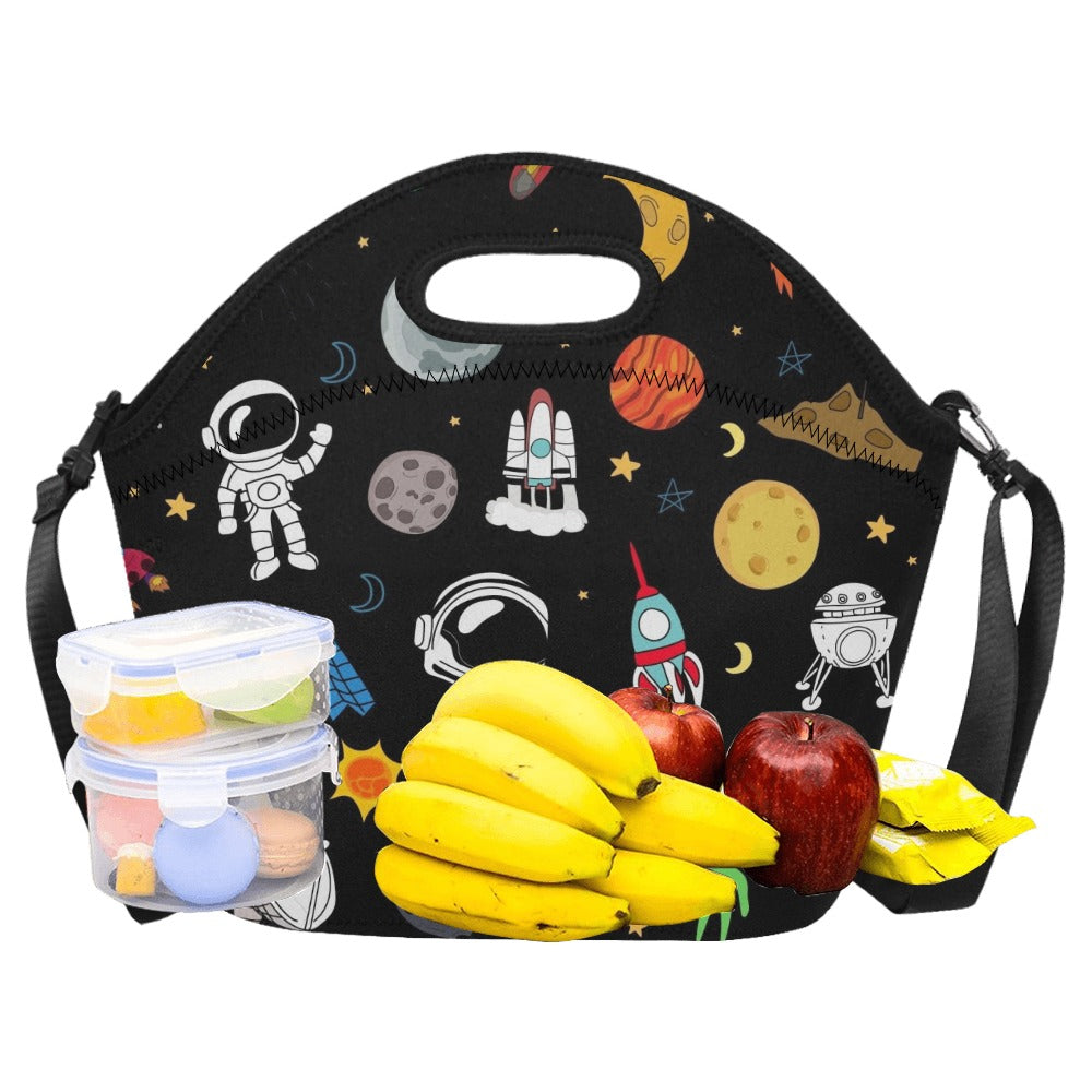 Kids Space - Neoprene Lunch Bag Neoprene Lunch Bag Printed Offshore