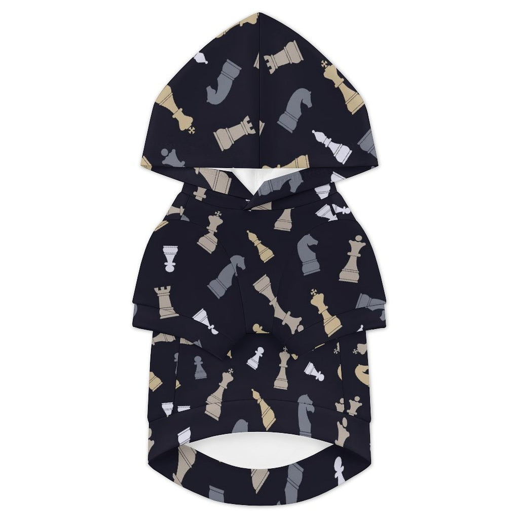 Chess Pattern Pet Hoodie (Small Size)