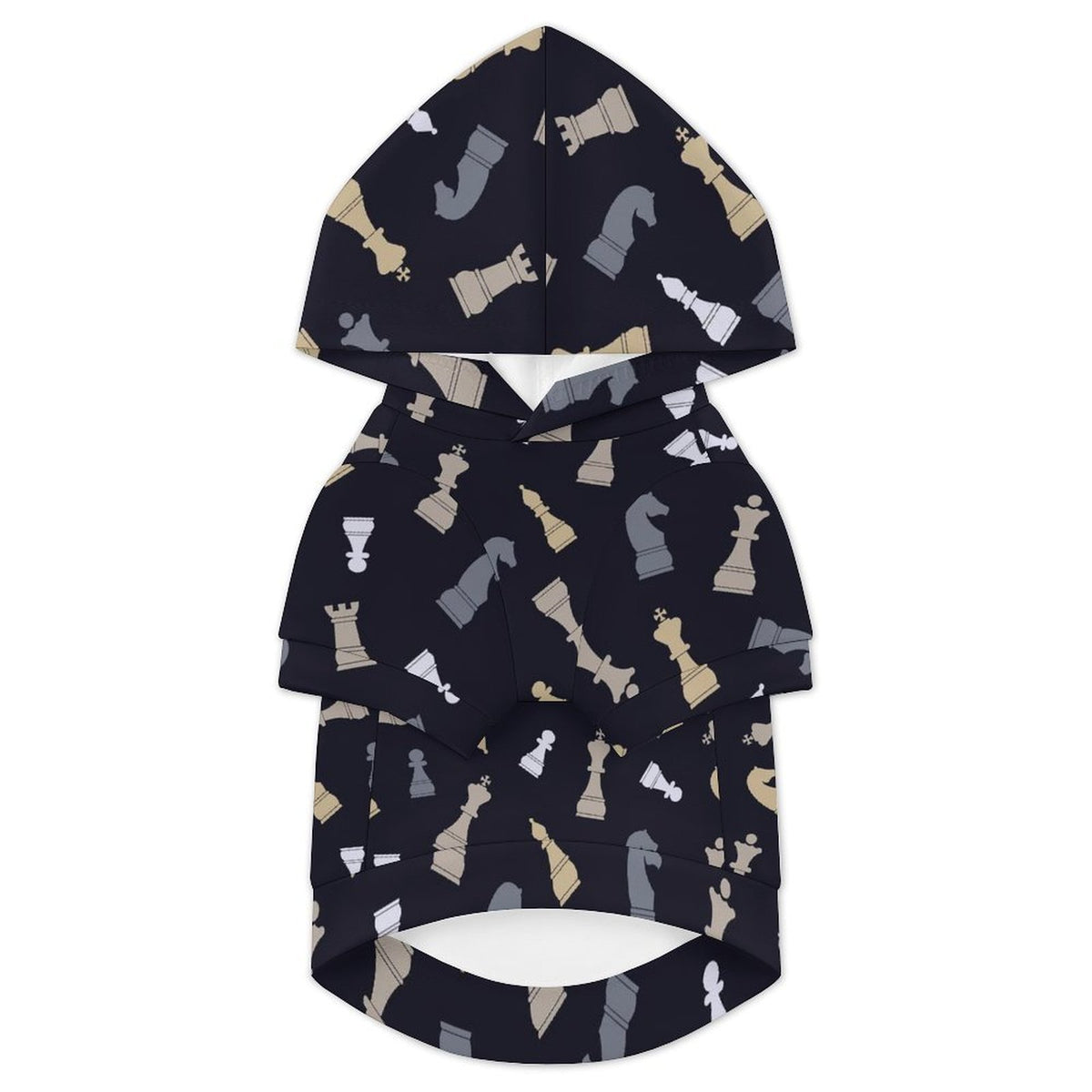 Chess Pattern Pet Hoodie (Small Size)