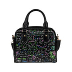 Equations In Green And Pink - Shoulder Handbag (Model 1634) Shoulder Handbags (1634)