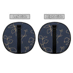 Gold Flowers On Navy Duffle Bag Duffle Bag Printed Offshore