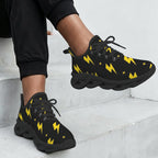 Yellow Lightning Women's Twisted Sole Sneakers