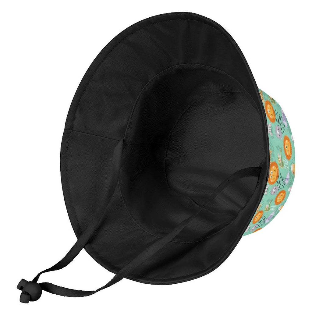 Safari Animals Kids Bucket Hat Kids Bucket Hat animal Printed Offshore