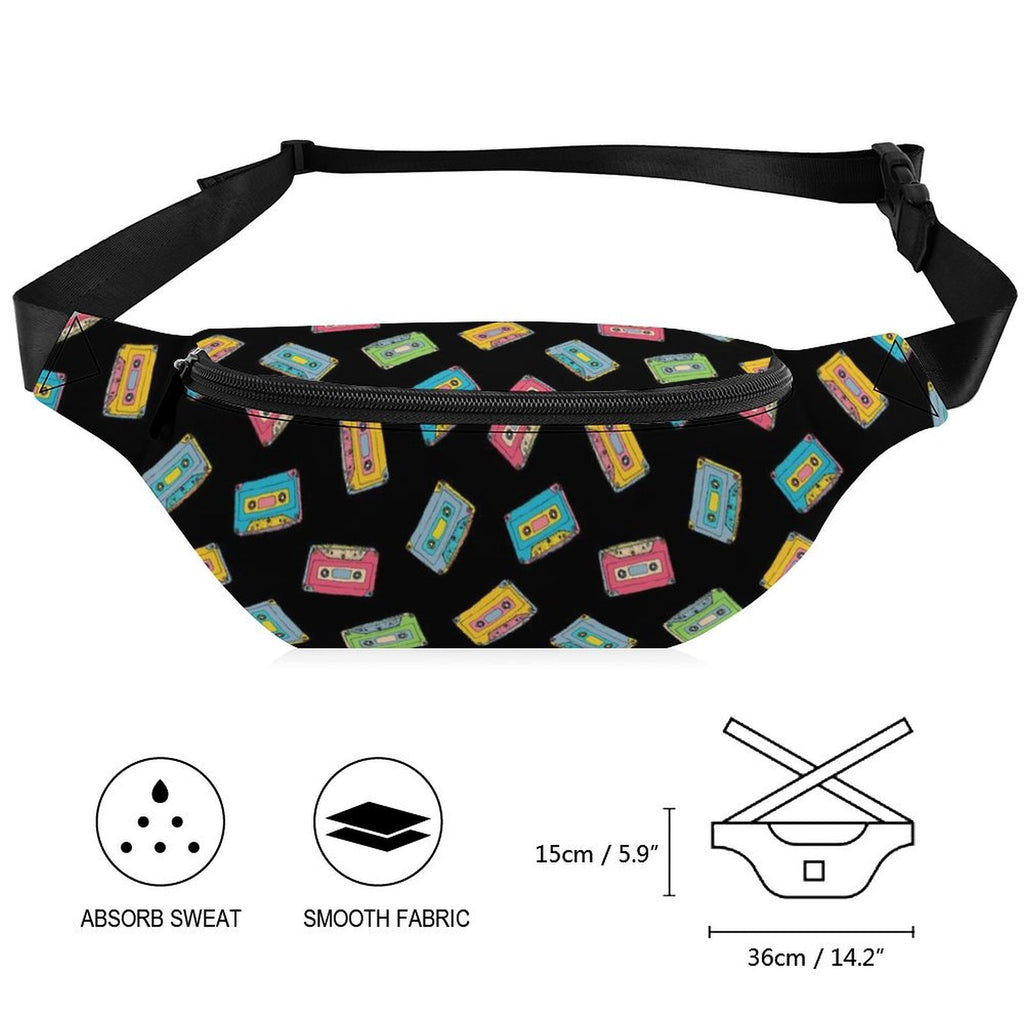 Cassette Tapes - Bum Bag / Fanny Pack